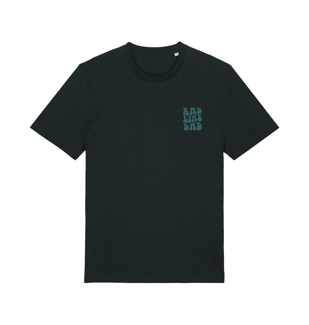 Black Printed T-shirt Front